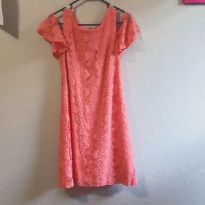Peach dress size 12